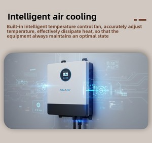 Controlador fotovoltaico MPPT de onda sinusoidal pura de alta potencia, todo en uno, con división de fase de frecuencia de potencia 110V/220V, estándar estadounidense, 85% de eficiencia. - Product Image 6