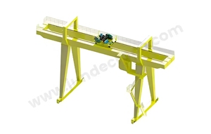 رافعة جسرية متحركة بدون مسارات تعمل بالتحكم عن بعد ذات عارضة مزدوجة - Product Image 2