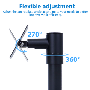 Oem Vesa Mount POS đứng miễn phí có thể điều chỉnh 75x75mm 100x100mm POS Màn hình máy tính để bàn đứng cho cửa hàng bán lẻ - Product Image 4