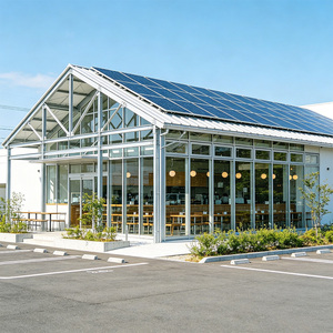 Cafetería Prefabricada en Contenedor de Acero, Estructura Comercial Moderna, Galvanizada, Modular, Resistente, en Venta - Product Image 2