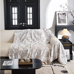 Chenille réversible canapé couverture tissu tissu polyvalent couverture couverture <span class=keywords><strong>chat</strong></span>-anti-rayures - Product Image 2