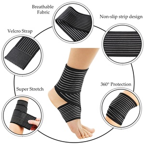 Penopang Lutut Olahraga Elastis Yang Dapat Disesuaikan Murah - Product Image 4