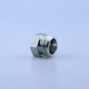 4C 4D Serie Hoge Precisie Metrische Vrouwelijke 24 Graden Overgang Gezamenlijke Hydraulische Hex Head Pipe Plug