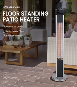 Calentador <span class=keywords><strong>de</strong></span> Terraza Eléctrico Infrarrojo, Comercial, <span class=keywords><strong>para</strong></span> Exteriores, Resistente al Agua, <span class=keywords><strong>de</strong></span> Pie, al por Mayor - Product Image 3