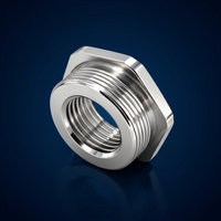 Accessoires de câblage : Presse-étoupe étanche IP68 M36*2.0-M25*1.5, adaptateur réducteur à filetage métallique