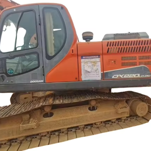 Doosan เครื่องขุด DX220LC-9C ดีเซลไฮดรอลิกมือสองขนาดกลางสภาพการทำงานที่ดีเยี่ยม - Product Image 1