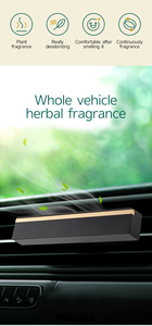 Diffuseur d'aromathérapie automobile CHIWEI de luxe moderne, à évaporation naturelle, éclairage d'ambiance, parfum océanique, fixation sur grille d'aération en alliage d'aluminium - Product Image 3
