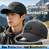 Gorra de Béisbol de PVC Curvada, Estilo Deportivo, Transpirable, Impermeable, Unisex, Ajustable, con Hebilla Metálica, para Uso en Exteriores en las Cuatro Estaciones, con Bordado
