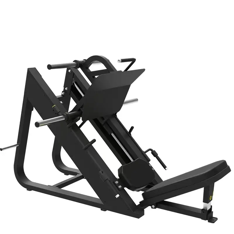 Hete Verkoop Commerciële Multifunctionele Fitnessapparatuur Fitnessapparatuur Sportmachine Hack Squat Leg Persmachine