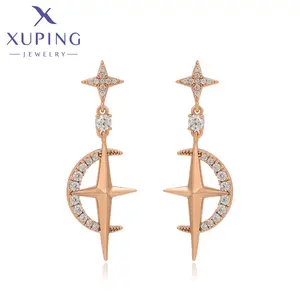 A00711799 Xuping Jewelry Cheap Factory Price Earrings Fashion Long Earrings Women Wholesale Fine Jewelry Earrings