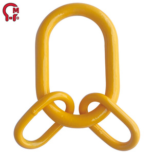 Assemblaggio di maglie di collegamento HLM ad alta resistenza, maglia forgiata in acciaio legato G80 per fune e paranco, personalizzabile e confezionata in blocco - Product Image 5