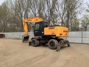 Excavatrice d'occasion Hyundai, R210W-7 excavatrice coréenne d'occasion, hyundai210w-7 pelleteuse en stock - Product Image 2