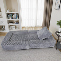 Fabrikpreis Modernes Einzel-Schlafsofa, komprimierter Lounge-Sessel, faltbares Schlafsofa, vakuumverpackte Möbel