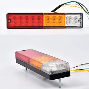汽车配件附加照明12V-80V通用发光二极管白色黄色红色工作信息提示灯卡车尾灯