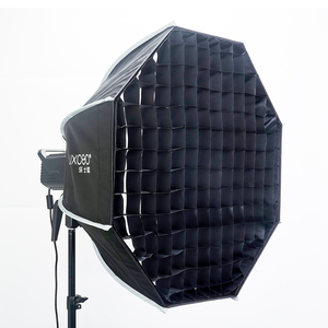 Softbox octagonal para <span class=keywords><strong>estudio</strong></span> fotográfico, paraguas <span class=keywords><strong>de</strong></span> iluminación <span class=keywords><strong>de</strong></span> fotografía <span class=keywords><strong>de</strong></span> configuración rápida <span class=keywords><strong>de</strong></span> 60cm, montaje Bowens, parabólica con rejilla - Product Image 5