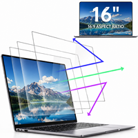 Harga Grosir Filter Layar Laptop 16 Inch 16:9 Anti Cahaya Biru Pelindung Mata Anti UV Film Pelindung Transparan OEM ODM