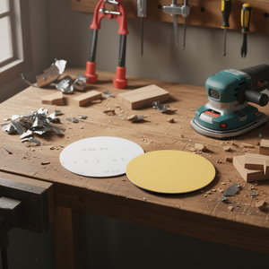 Sanding <b>Disc</b> Velcro Gold P80 150mm For Wood <b>Metal</b> Grinding - Product Image 3