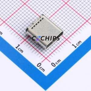 HX TYPE-C 16P L9.5 USB Connector SMD Connector ( Connector Type: Type-C )( Protocol Standard: USB 3.1 )( Gender: Female ) - Product Image 1