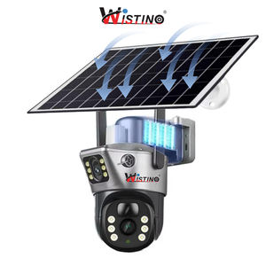 Wistino V380pro güneş Wifi kamera çift Lens avcılık Trail hareket algılama Video oynatma 360 derece güneş IP kamera - Product Image 1
