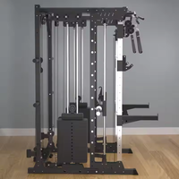 Equipo de Gimnasio Funcional de Acero, Máquina Smith Multifuncional para Entrenamiento de Fuerza y Culturismo, Gimnasio Chahang