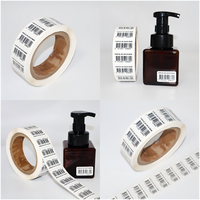 Autocollant de sécurité à code QR circulaire personnalisé, commande d'autocollants à code QR, autocollants holographiques imperméables, étiquette à code QR variable, promotion