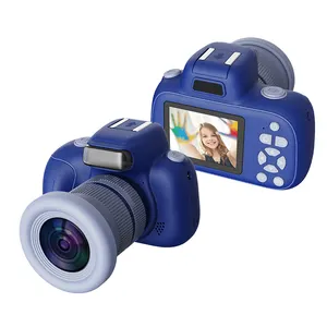 D6Pro Professional Children Digital Mini SLR Camera 2.4 Inch 4K IPS Portable Camcorder Auto Focus 20X Photographer