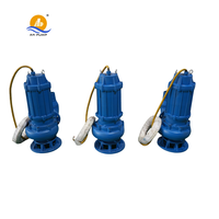 Pompe centrifuge submersible monophasée haute pression en polypropylène, robuste, à économie d'énergie, avec moteur IP68, pour eaux usées (OEM)