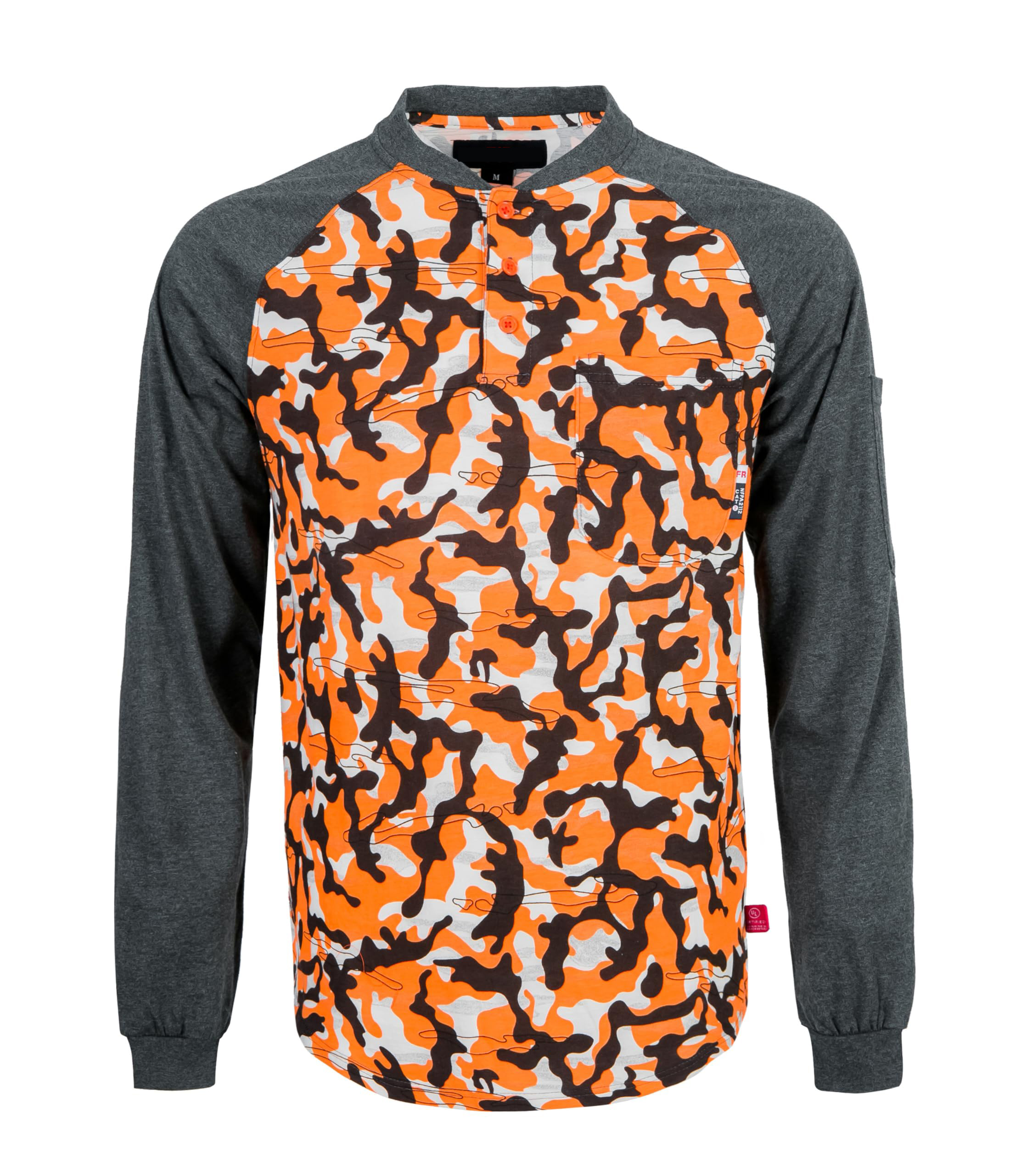 Heather Dark Grey Camo