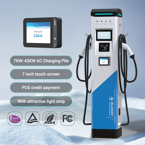 Estaciones de Carga Portátiles para Vehículos Eléctricos Bluesky de 86kW y 43kW, 2 Conectores, Uso Público, Certificación CE, Nuevas, IP55, OCPP1.6J - Product Image 2