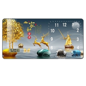 <span class=keywords><strong>Orologio</strong></span> da <span class=keywords><strong>Parete</strong></span> Elettronico con Calendario Perpetuo, Design Moderno e Silenzioso per Ristoranti e Sale da Pranzo - Product Image 5