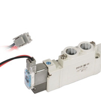 Nouveau solénoïde d'électrovanne magnétique SY3320 C4 2 positions électrovanne à œillet unique électrovanne joucomatique