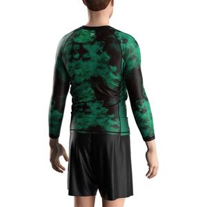 Camiseta de Compresión de Manga Larga con Diseño Warrior for the Future, Rashguard de Jiu-Jitsu, Rash Guard sin Estampado - Product Image 6