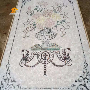 Tranh ghép khảm vỏ trai tự nhiên màu trắng cao cấp, sang trọng, dùng trang trí nội thất biệt thự