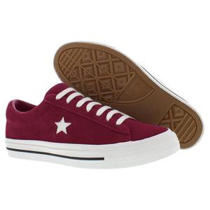 Zapatillas Unisex Converse One Star 95 Ox de Gamuza, Color Berry Black - Product Image 4