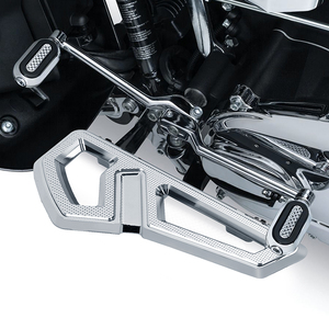แผ่นพักเท้าคนขับ XF2906C498-E สำหรับรถฮาร์เลย์ ทัวร์ริ่ง โร้ดคิง ไกลด์ ปี <span class=keywords><strong>2000</strong></span> ขึ้นไป - Product Image 3
