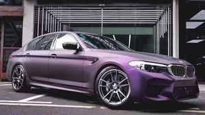 <span class=keywords><strong>Film</strong></span> de protection de carrosserie de voiture en vinyle satiné, finition brillante, super mat, violet à <span class=keywords><strong>noir</strong></span>, Pinot <span class=keywords><strong>Noir</strong></span>, résistant aux rayures - Product Image 4