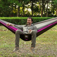 210T Fallschirm-Nylon Camping-Hängematte mit Moskitonetz