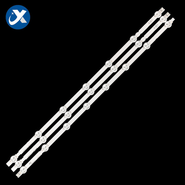 TV LED Backlight Strip for LG 32LN 7LED 32"HD ROW2.1 REV1.02 A1-TYPE 6916L-1295A 32LN5100 32LN545B TV LED Bar 630mm