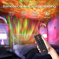 Projecteur LED Ciel Étoilé Aurore Boréale à Télécommande Bluetooth avec Contrôle Musical pour Décoration de Chambre - Vente Flash