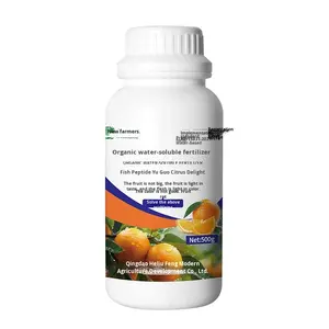 {Compost de Péptidos de Pescado Premium Citrus Joy} Solución <span class=keywords><strong>para</strong></span> Frutas que No Se Expanden, Sabor, Color, Fruta Pálida, Fruta Agrietada, Fruta Oxidada - Product Image 1