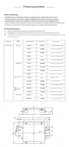 เครื่องชั่งน้ำหนัก Veidt สำหรับกล่องจำลอง AJB-006, AJB-007, กล่องเซ็นเซอร์ Toledo พร้อมจอแสดงผลดิจิตอล ชั่งน้ำหนักได้อย่างแม่นยำ - Product Image 2