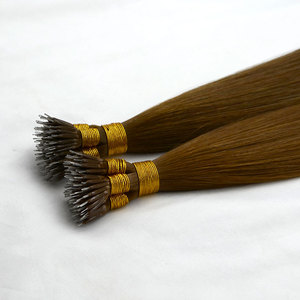 Precio <span class=keywords><strong>de</strong></span> fábrica más popular <span class=keywords><strong>Comprar</strong></span> al por mayor U V Fan Y I Flat Tip Keratin European Virgin Remy Nano Ring <span class=keywords><strong>Extensiones</strong></span> <span class=keywords><strong>de</strong></span> cabello humano - Product Image 4
