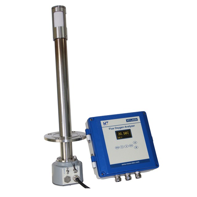 Zirconia Flue Pipe Oxygen Analyzer for Testing O2 Content in Flue Gas
