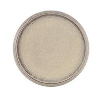 Assiette de service ronde plate en céramique et grès pour restaurant, hôtel, repas décontractés, buffet, fête, vaisselle japonaise, compatible lave-vaisselle