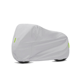Funda para Motocicleta 210D Poliéster Impermeable Antipolvo para Exteriores Negro Plateado Gris MLXLXXLXXXLXXXXL - Product Image 2