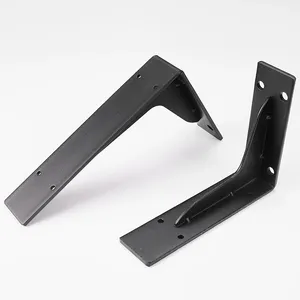 Support d'armoire de <span class=keywords><strong>suspension</strong></span> en acier inoxydable épais épais accessoires de quincaillerie de meubles Fabrication de tôle murale cachée - Product Image 2