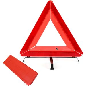 Triángulo de advertencia reflectante ABS plegable SKY-TOUCH, triángulo de seguridad portátil para averías en la carretera, almacenamiento conveniente - Product Image 6