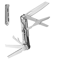 Couteau multifonction professionnel Xhandle MT-16 8-en-1, ouvre-bouteille, ciseaux, acier inoxydable 440A, acier tungstène, brise-vitre, bricolage