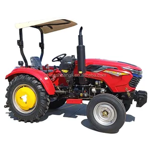 Hochwertiges Compact Utility 50 PS 2WD Rad landwirtschaft liche Traktoren Rad Ackers chlepper