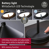 Lampe de table LED sans fil en bois, rechargeable, à intensité variable par toucher, abat-jour conique, lampe de bureau à pied métallique, pour hôtels et restaurants, vente en gros
